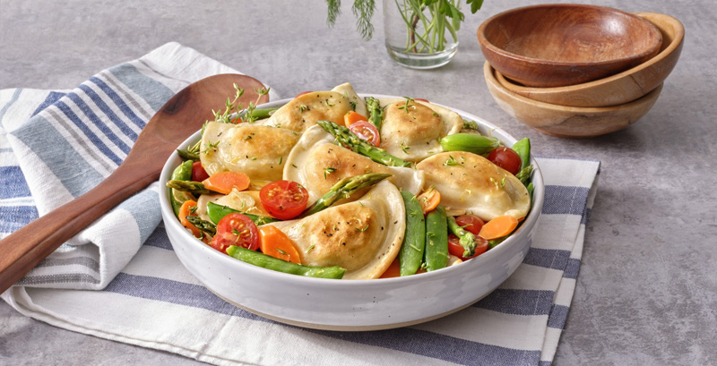 Garden Fresh Pierogy Primavera