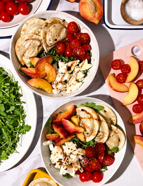 Summer Grilled Pierogy Bowl