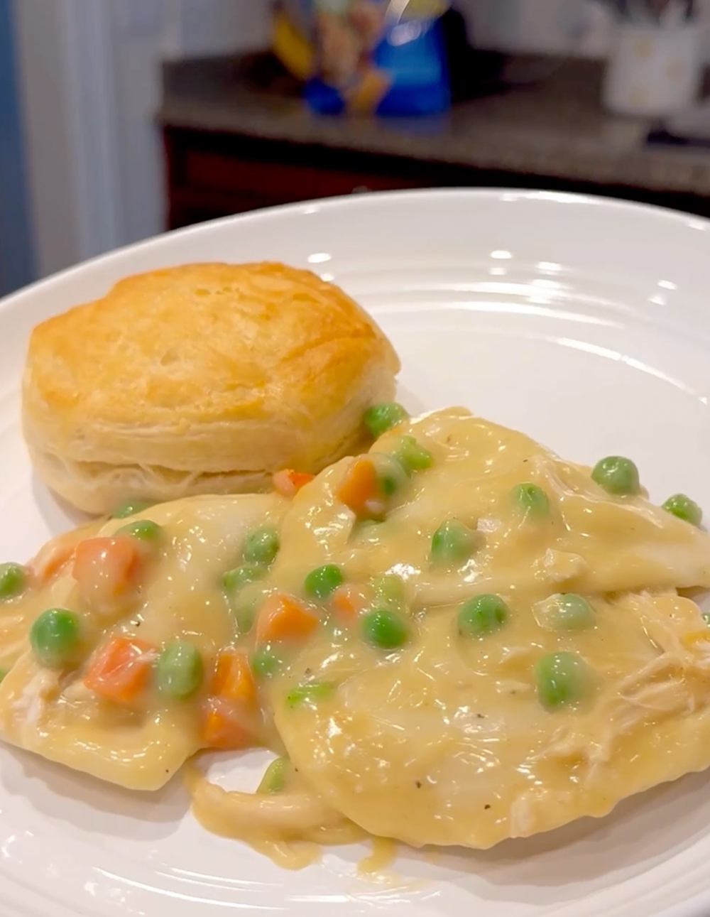 Chicken Pierogy Pot Pie Casserole